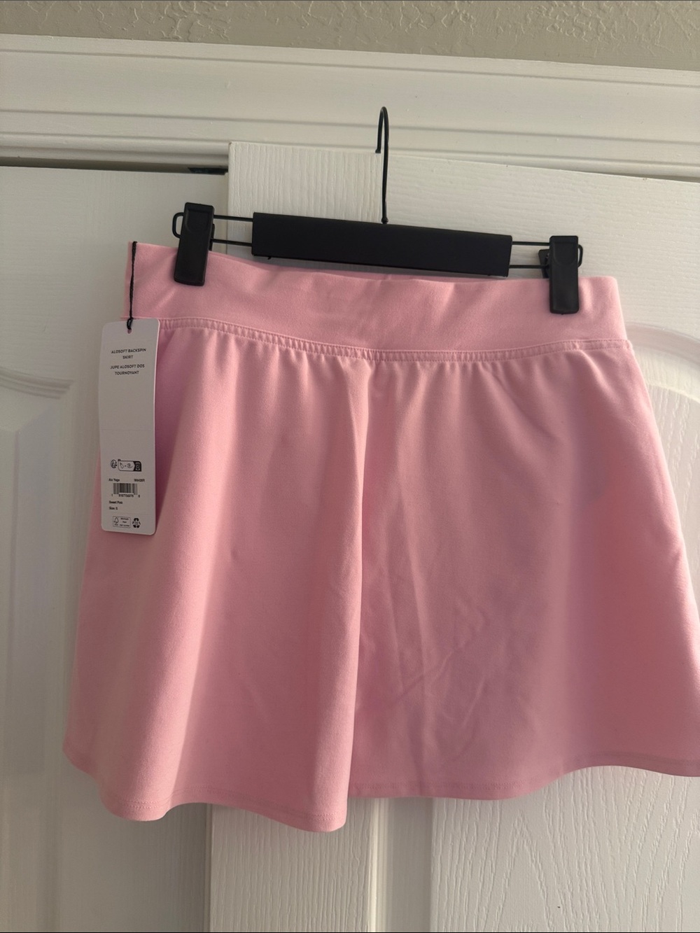 ALO Yoga Sweet Pink Aloft Backspin Skirt - Picture 4 of 5